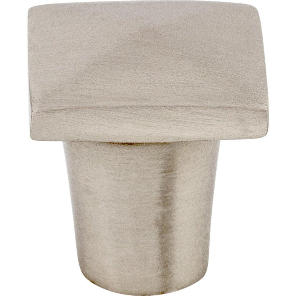 Aspen II Square Knob by Top Knobs - Brushed Satin Nickel - New York Hardware