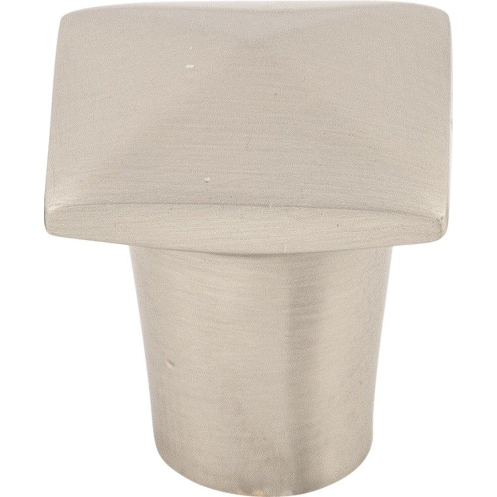 Aspen II Square Knob by Top Knobs - Brushed Satin Nickel - New York Hardware