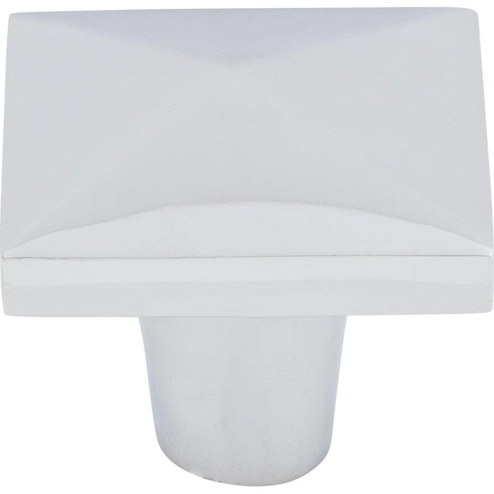 Aspen II Square Knob by Top Knobs - Polished Chrome - New York Hardware