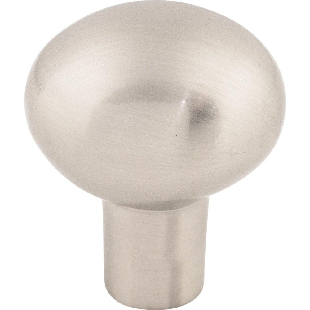Aspen II Small Egg Knob by Top Knobs - Brushed Satin Nickel - New York Hardware