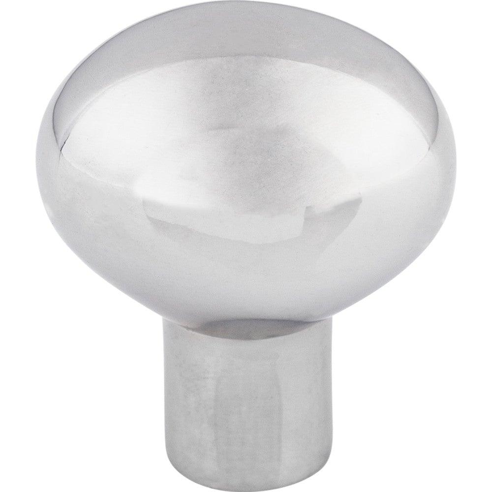 Aspen II Small Egg Knob by Top Knobs - Polished Chrome - New York Hardware