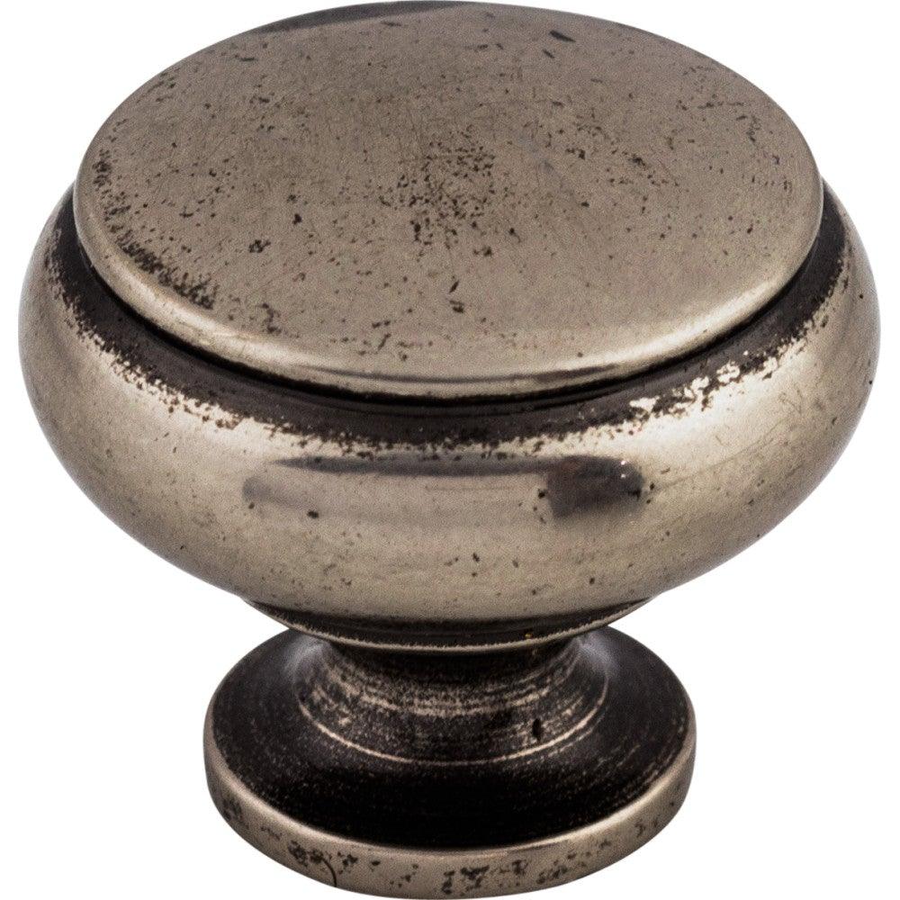Cumberland Knob by Top Knobs - Pewter Antique - New York Hardware