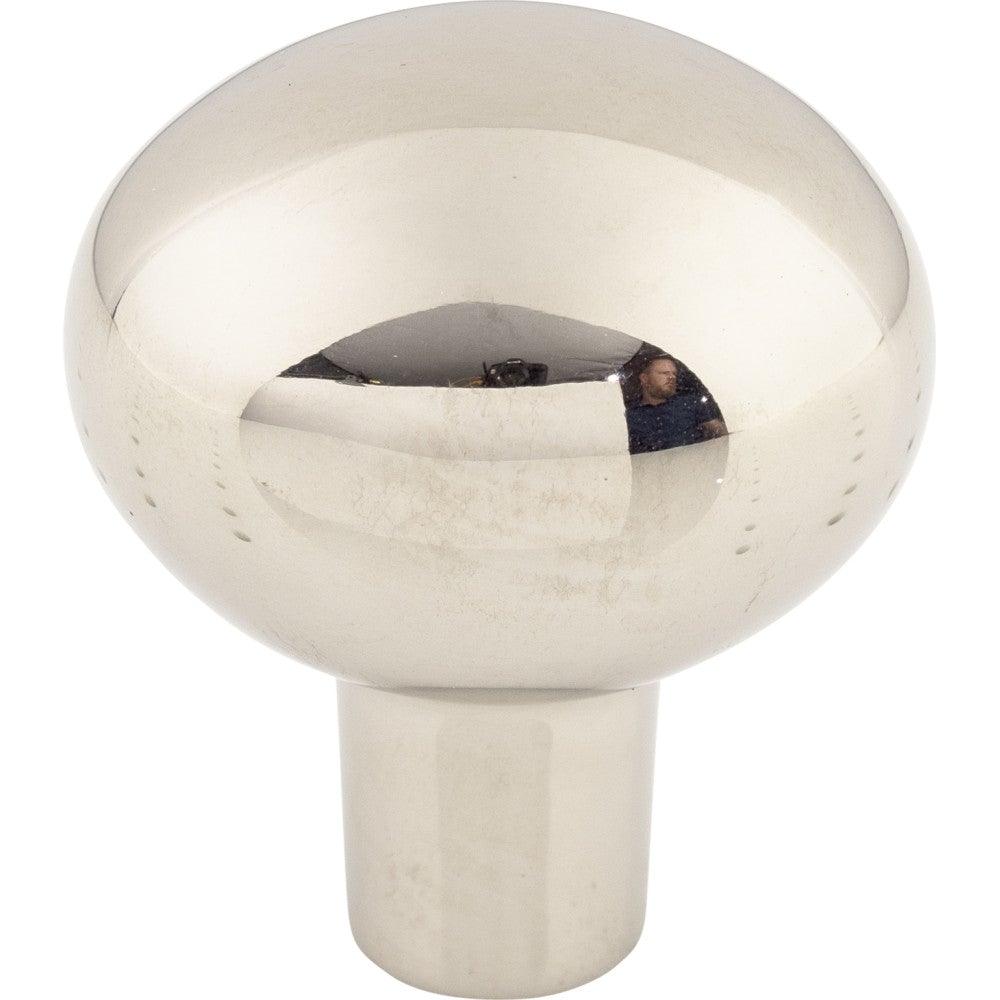 Aspen II Large Egg Knob by Top Knobs - Polished Nickel - New York Hardware