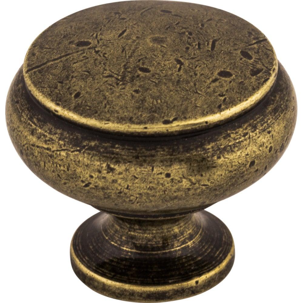 Cumberland Knob by Top Knobs - German Bronze - New York Hardware