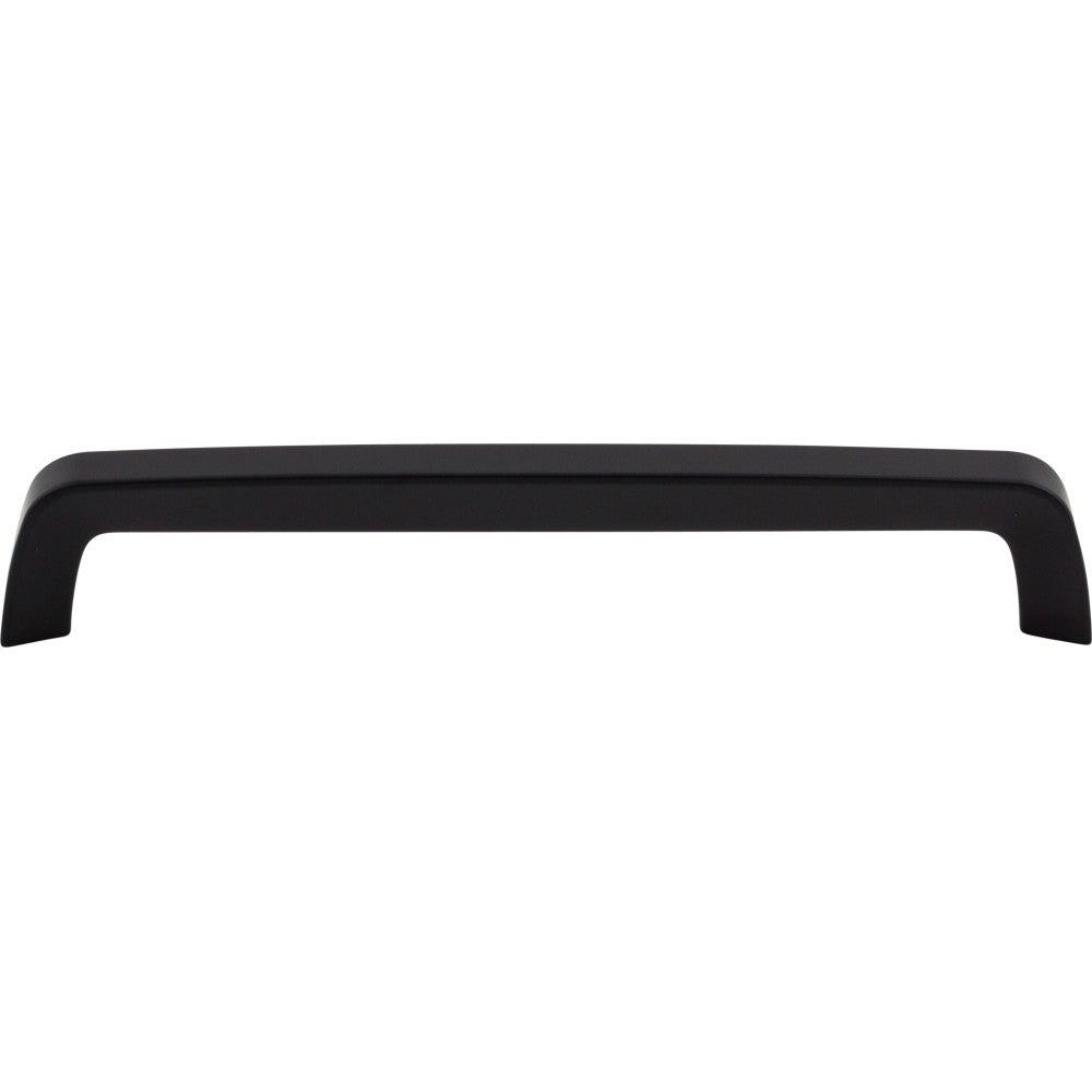 Tapered Bar Pull by Top Knobs - Flat Black - New York Hardware