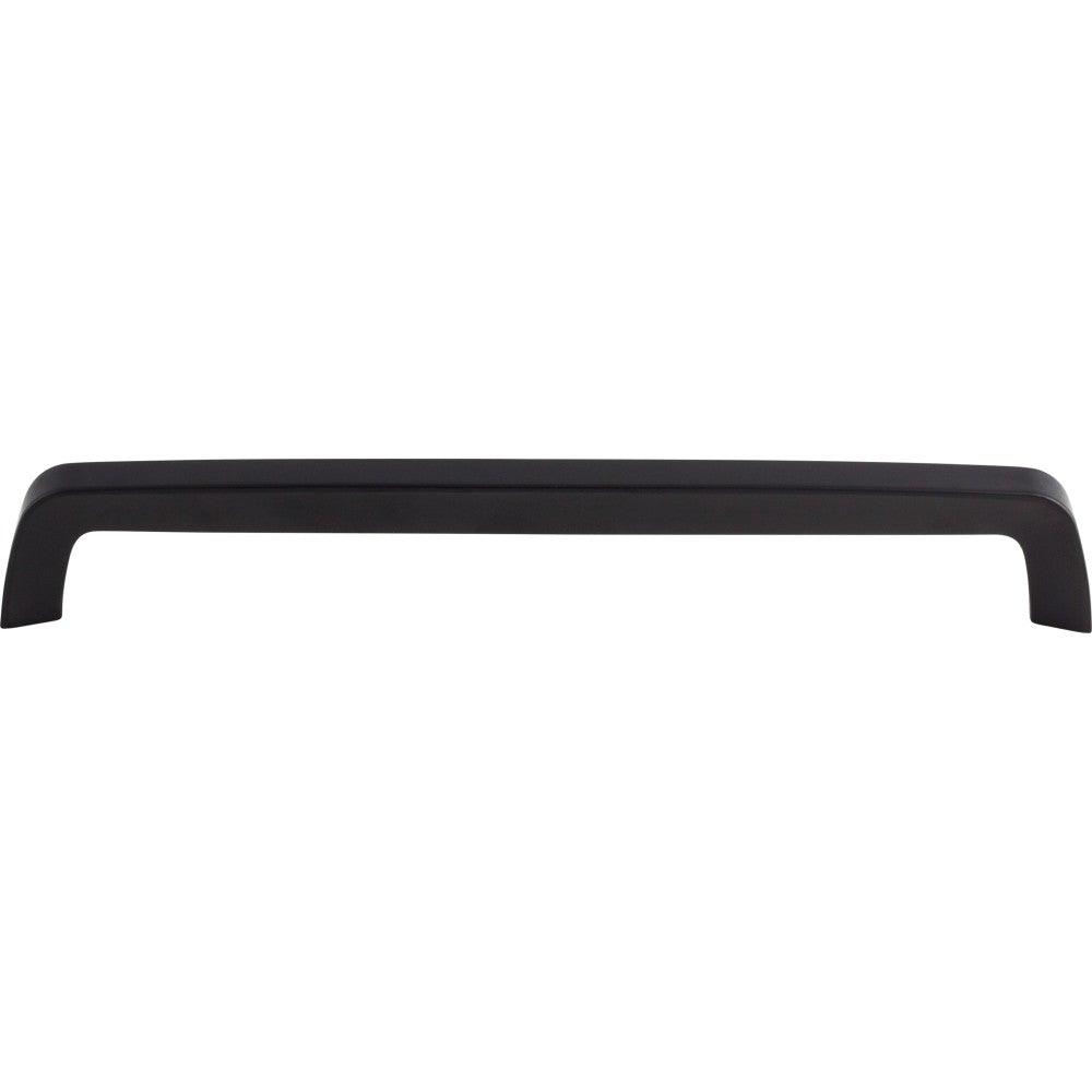 Tapered Bar Pull by Top Knobs - Flat Black - New York Hardware