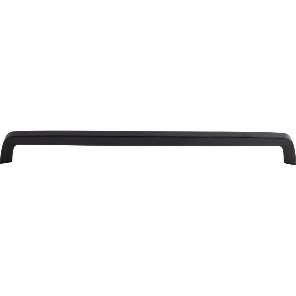 Tapered Bar Pull by Top Knobs - Flat Black - New York Hardware