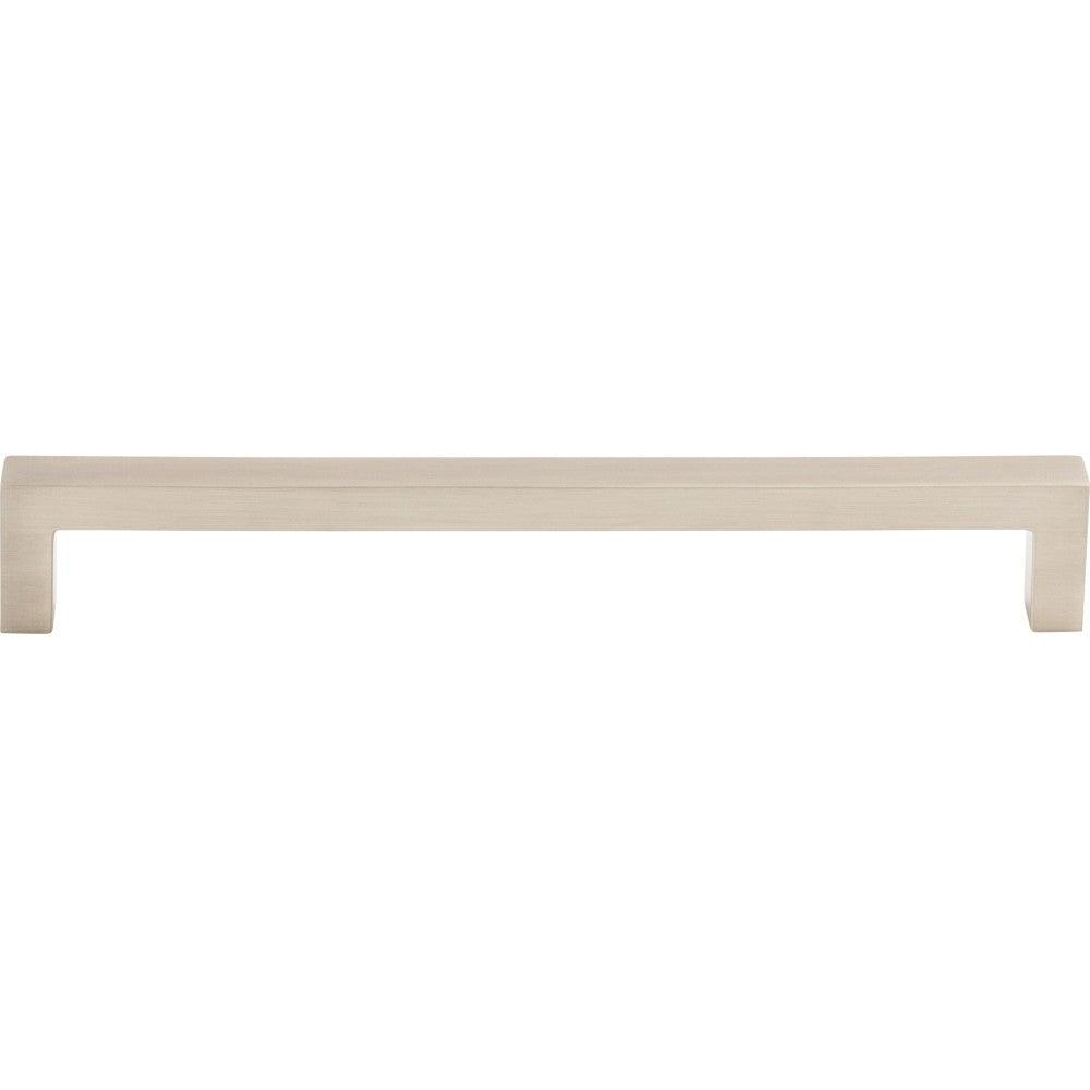 Square Bar-Pull by Top Knobs - Brushed Satin Nickel - New York Hardware