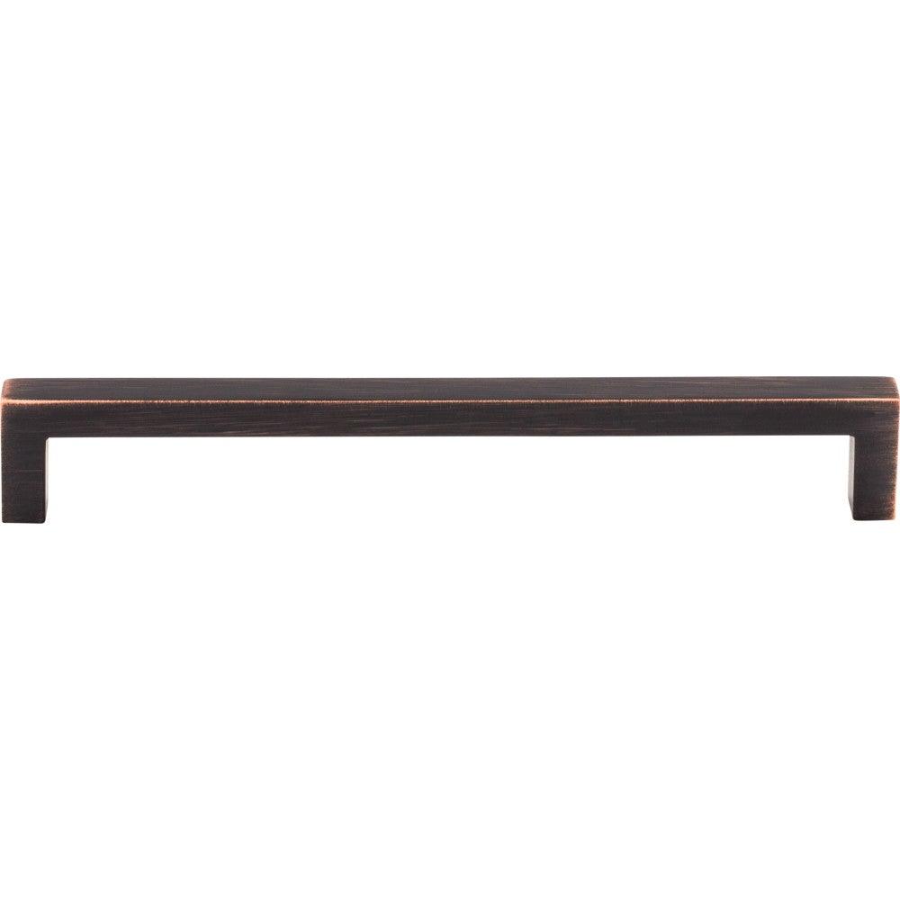 Square Bar-Pull by Top Knobs - Tuscan Bronze - New York Hardware