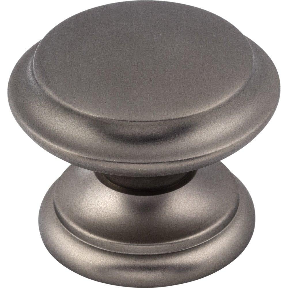 Flat Top Knob by Top Knobs - Ash Gray - New York Hardware