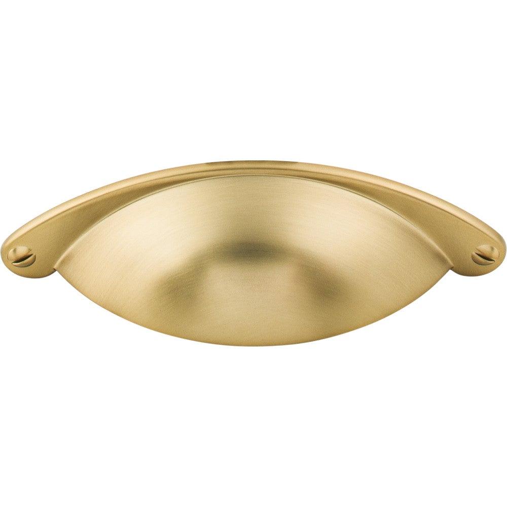 Arendal Cup Pull by Top Knobs - Honey Bronze - New York Hardware