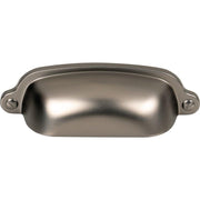 Charlotte Cup Pull by Top Knobs - Ash Gray - New York Hardware