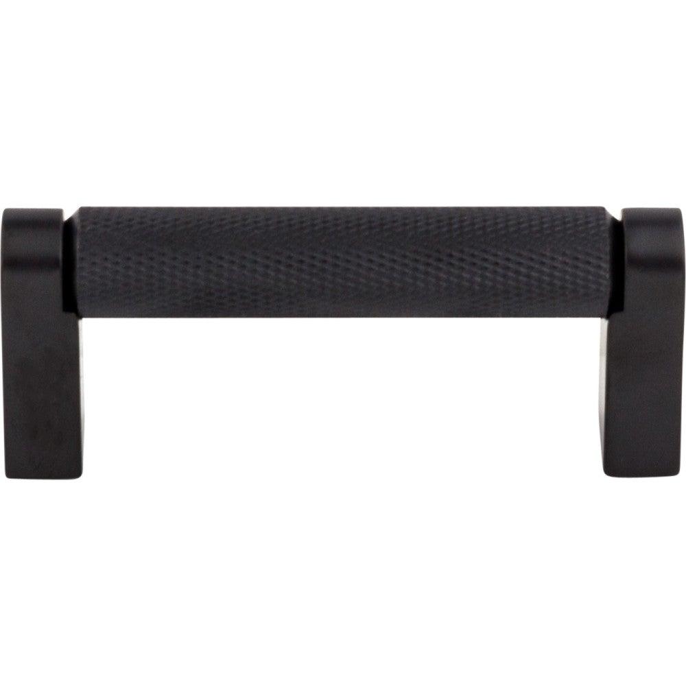 Amwell Bar Pull by Top Knobs - Flat Black - New York Hardware