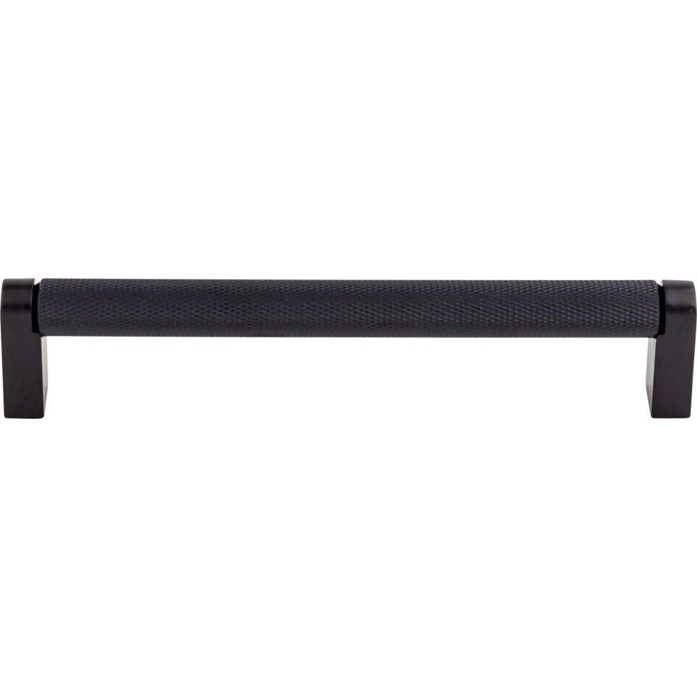 Amwell Bar Pull by Top Knobs - Flat Black - New York Hardware