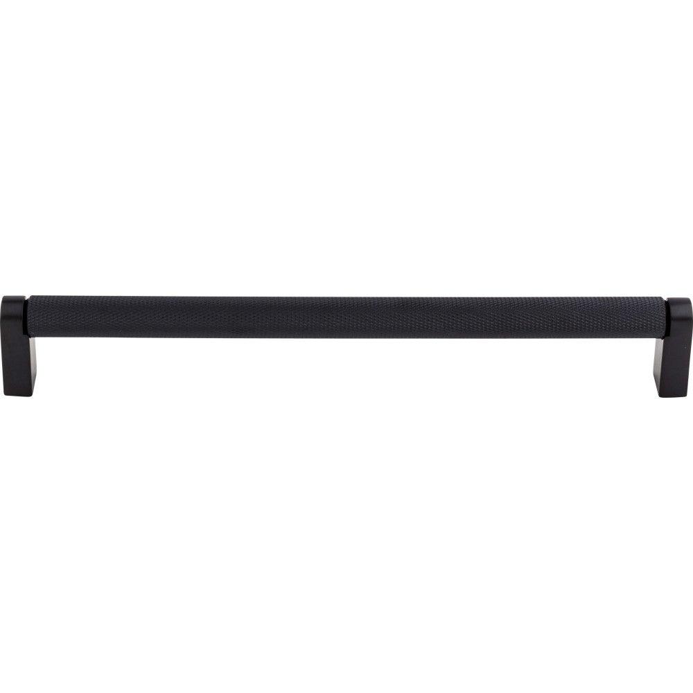 Amwell Bar Pull by Top Knobs - Flat Black - New York Hardware