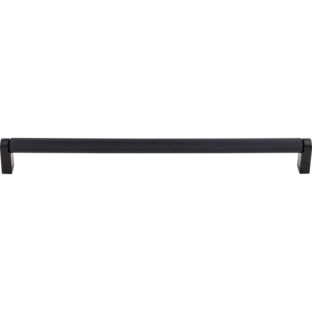 Amwell Bar Pull by Top Knobs - Flat Black - New York Hardware