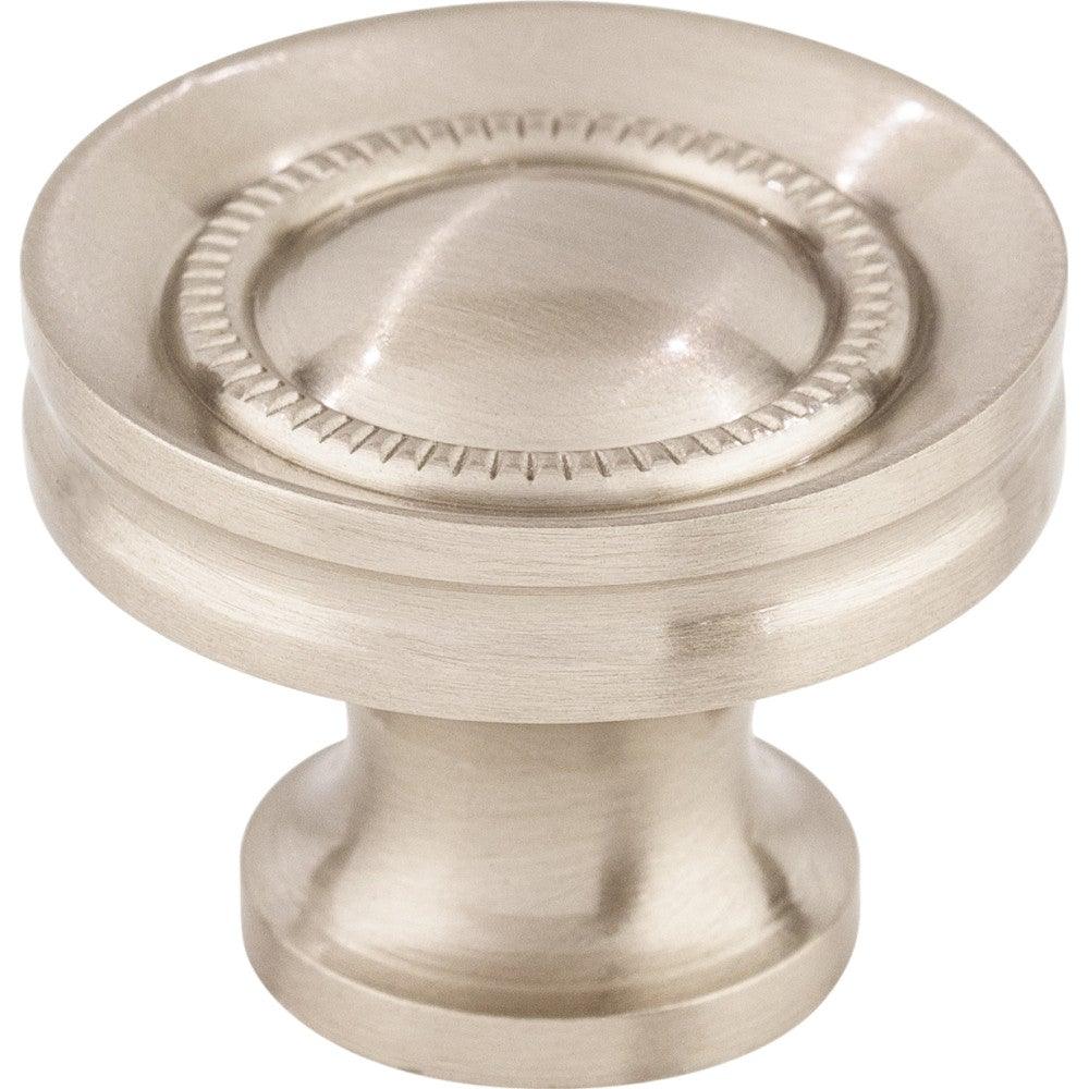 Button Knob by Top Knobs - Brushed Satin Nickel - New York Hardware