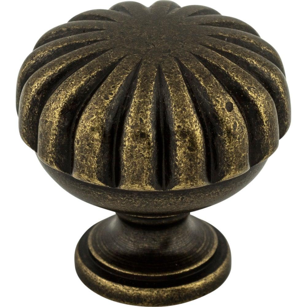 Melon Knob by Top Knobs - German Bronze - New York Hardware
