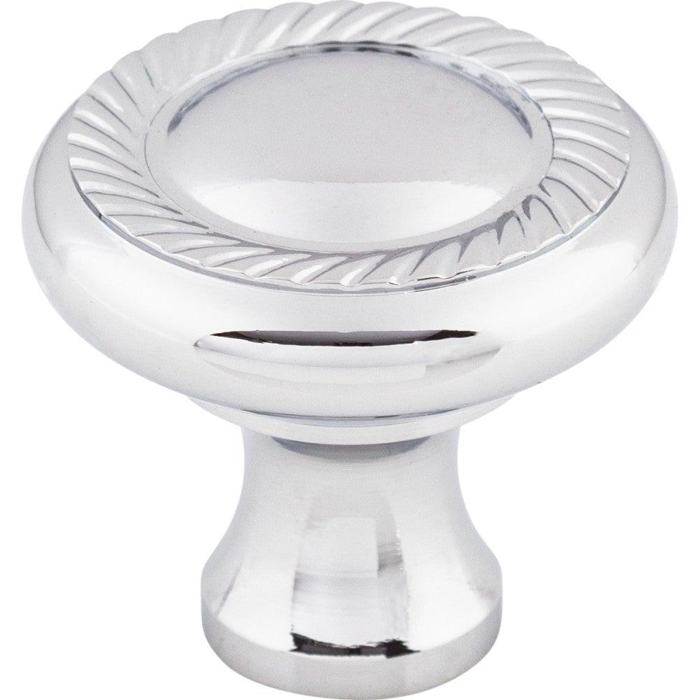 Swirl Knob by Top Knobs - Polished Chrome - New York Hardware