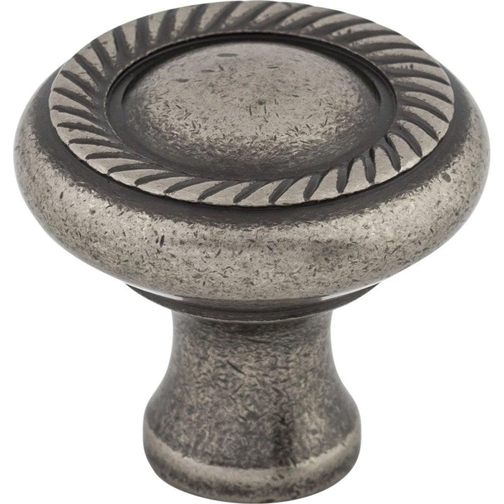 Swirl Knob by Top Knobs - Pewter Antique - New York Hardware