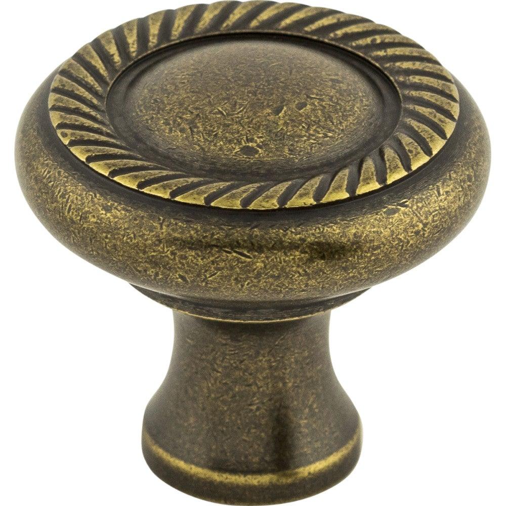 Swirl Knob by Top Knobs - German Bronze - New York Hardware