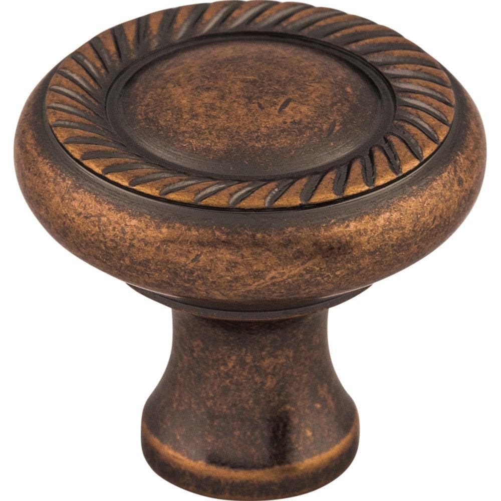 Swirl Knob by Top Knobs - Antique Copper - New York Hardware