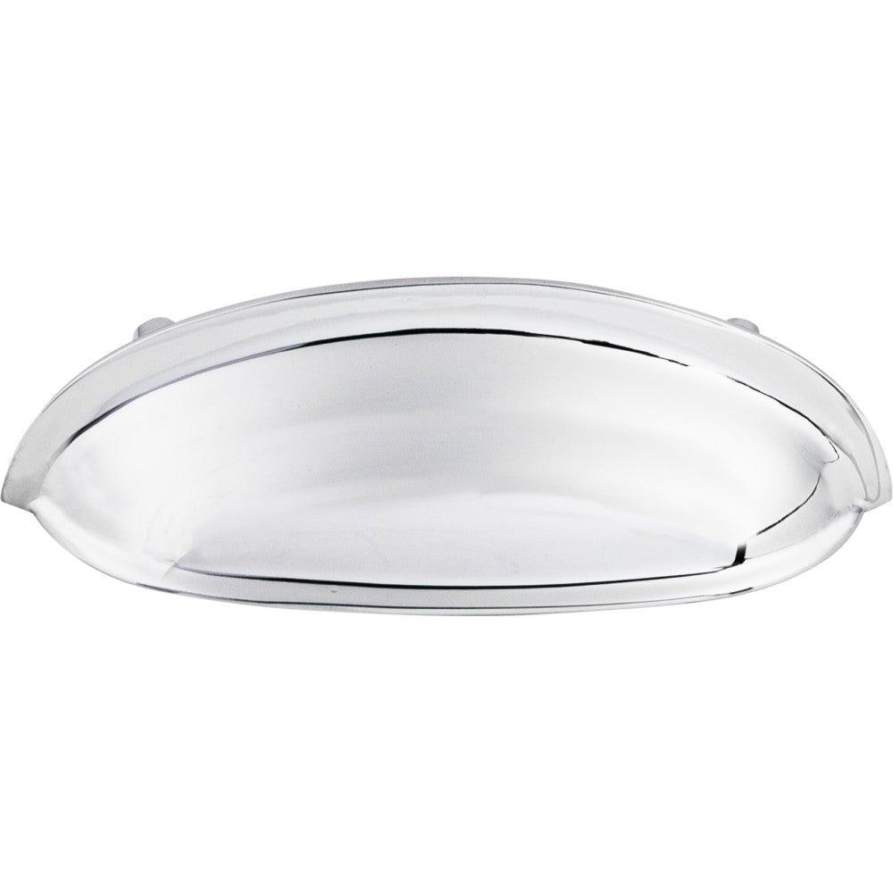 Somerset Cup Pull by Top Knobs - Polished Chrome - New York Hardware