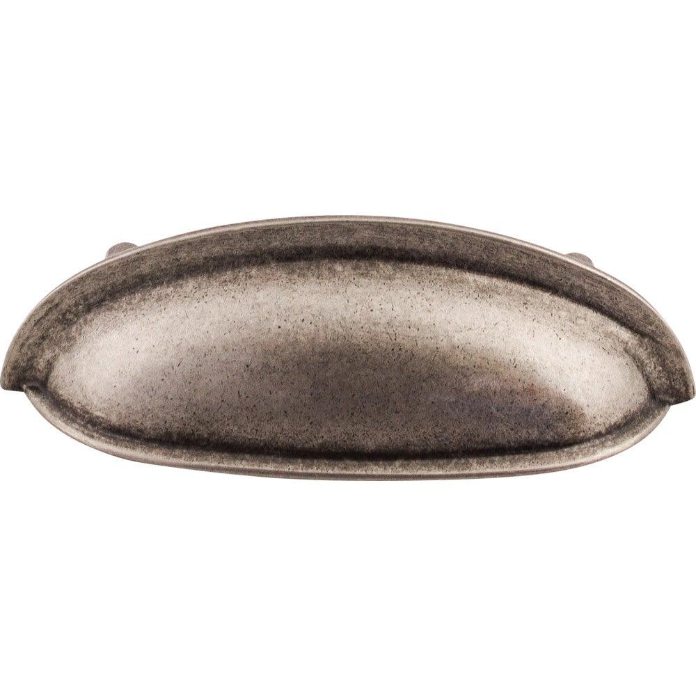 Somerset Cup Pull by Top Knobs - Pewter Antique - New York Hardware