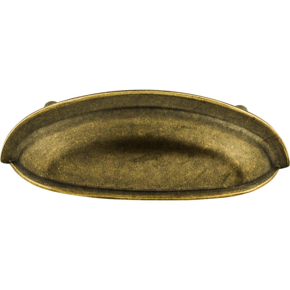 Somerset Cup Pull by Top Knobs - German Bronze - New York Hardware