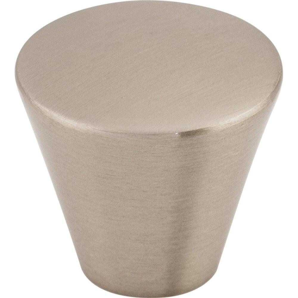 Cone Knob by Top Knobs - Brushed Satin Nickel - New York Hardware