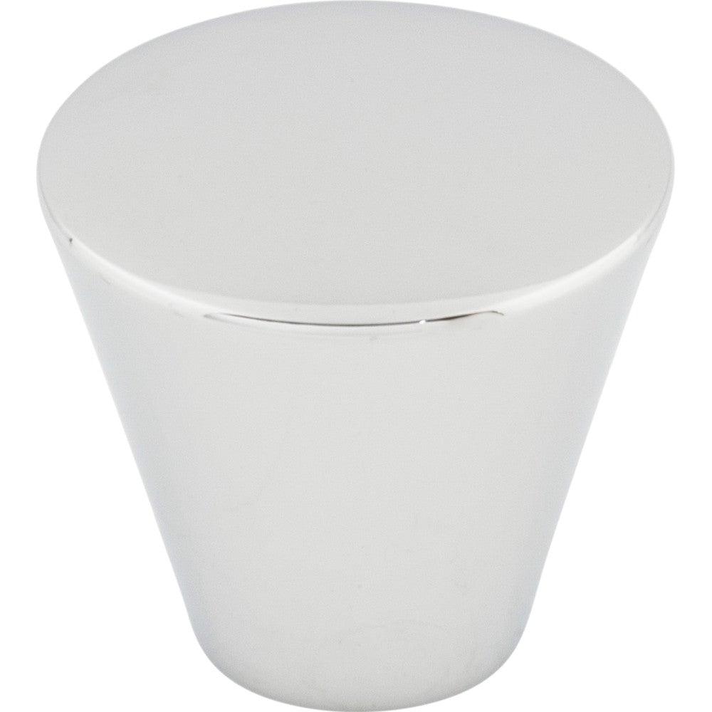 Cone Knob by Top Knobs - Polished Chrome - New York Hardware
