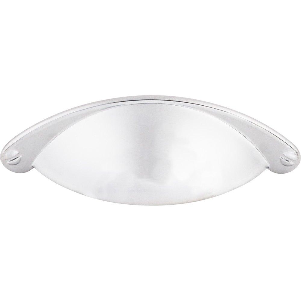 Arendal Cup Pull by Top Knobs - Polished Chrome - New York Hardware