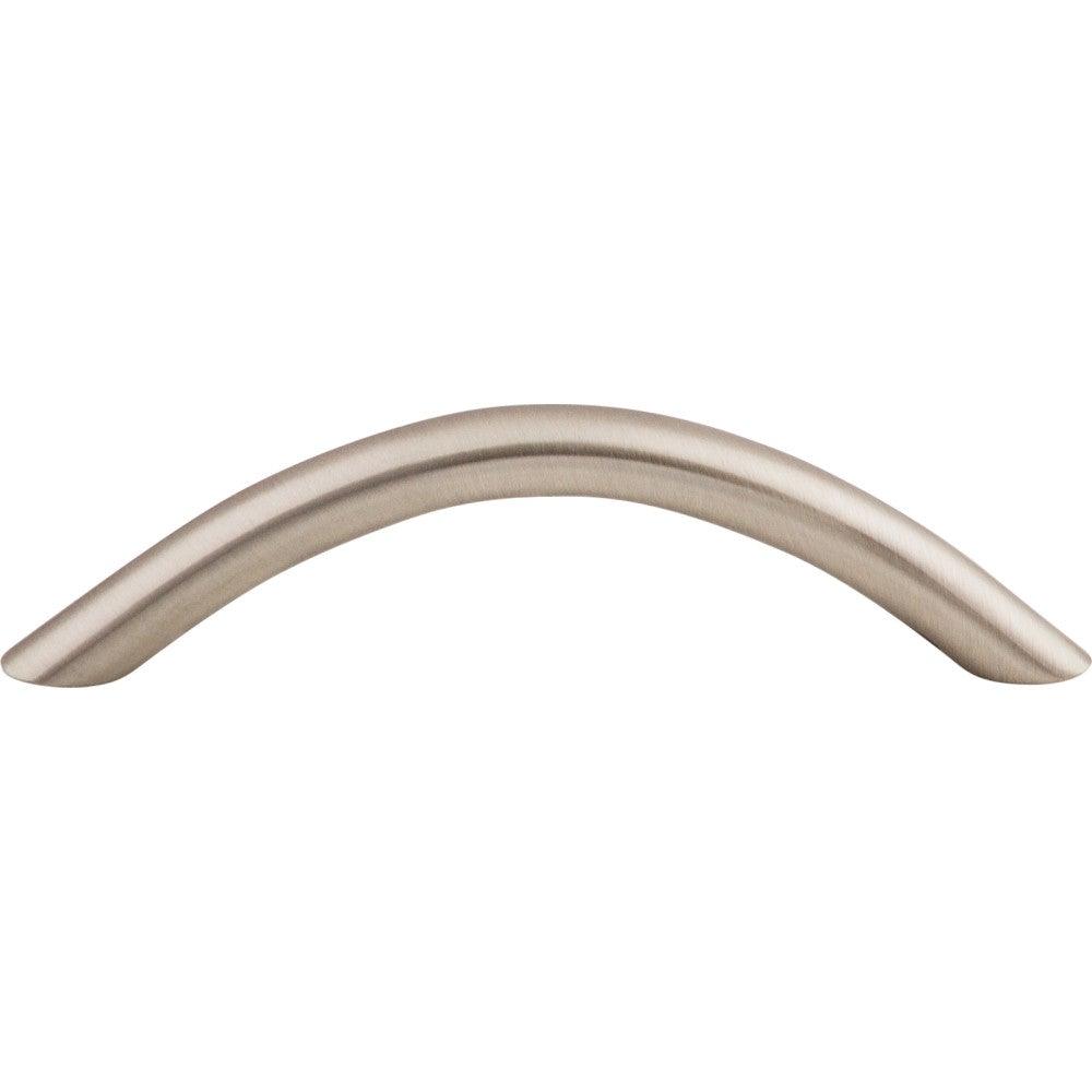 Curved Wire Pull by Top Knobs - Brushed Satin Nickel - New York Hardware