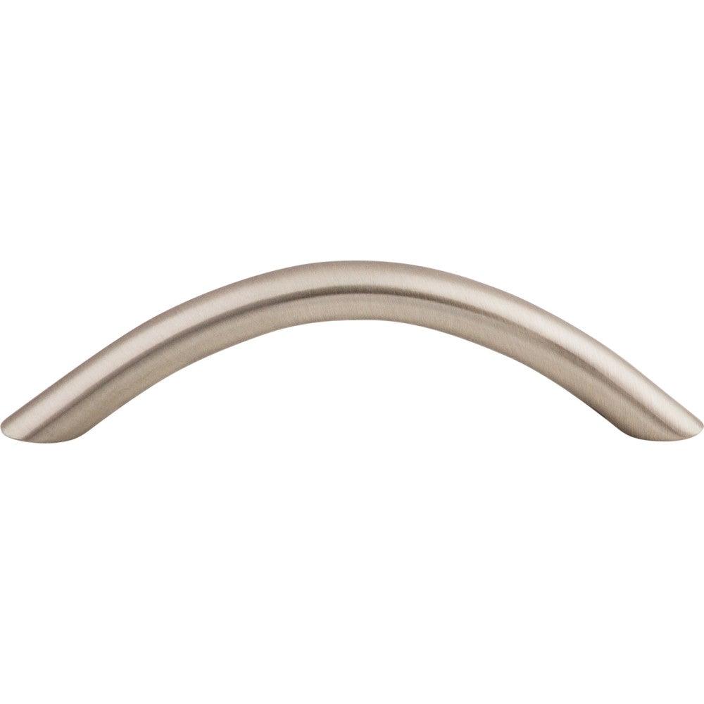 Curved Wire Pull by Top Knobs - Brushed Satin Nickel - New York Hardware