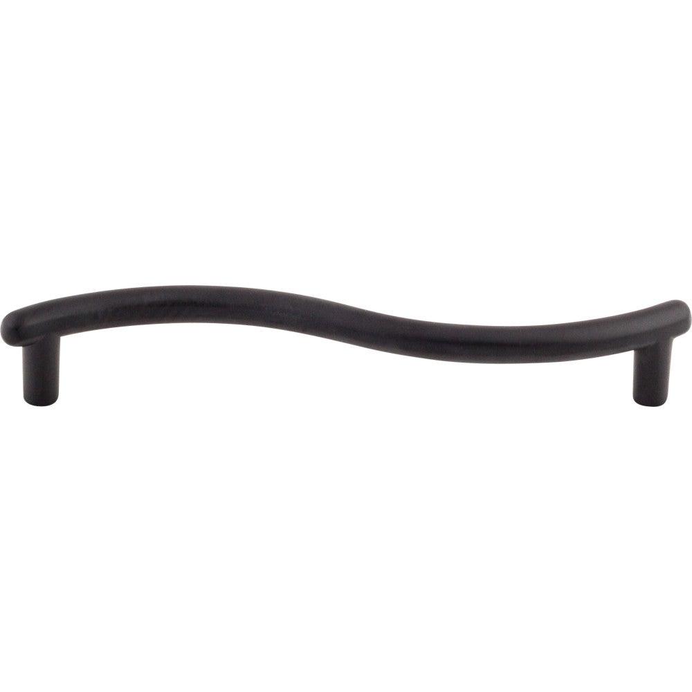 Spiral Pull by Top Knobs - Flat Black - New York Hardware