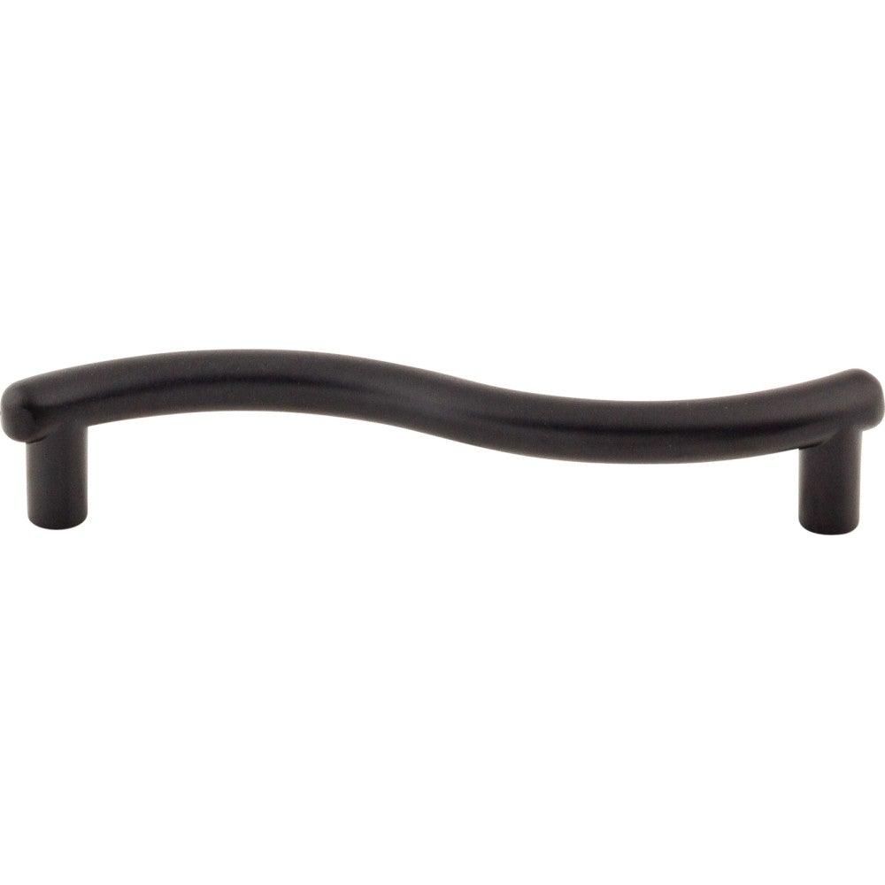 Spiral Pull by Top Knobs - Flat Black - New York Hardware