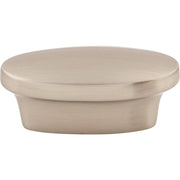 Oval Pull by Top Knobs - Brushed Satin Nickel - New York Hardware