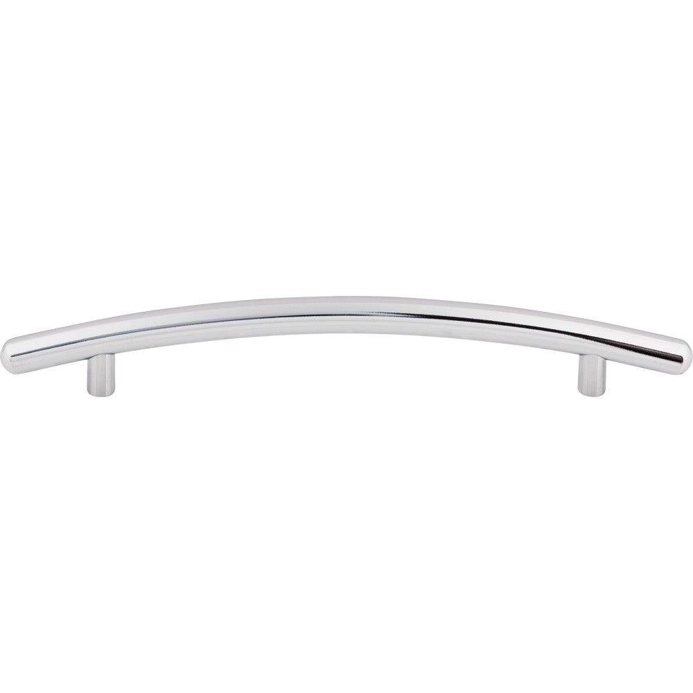 Curved Bar-Pull by Top Knobs - Polished Chrome - New York Hardware