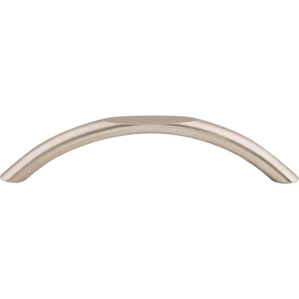 Curved Pull by Top Knobs - Brushed Satin Nickel - New York Hardware