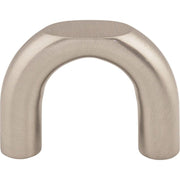 Curved Pull by Top Knobs - Brushed Satin Nickel - New York Hardware
