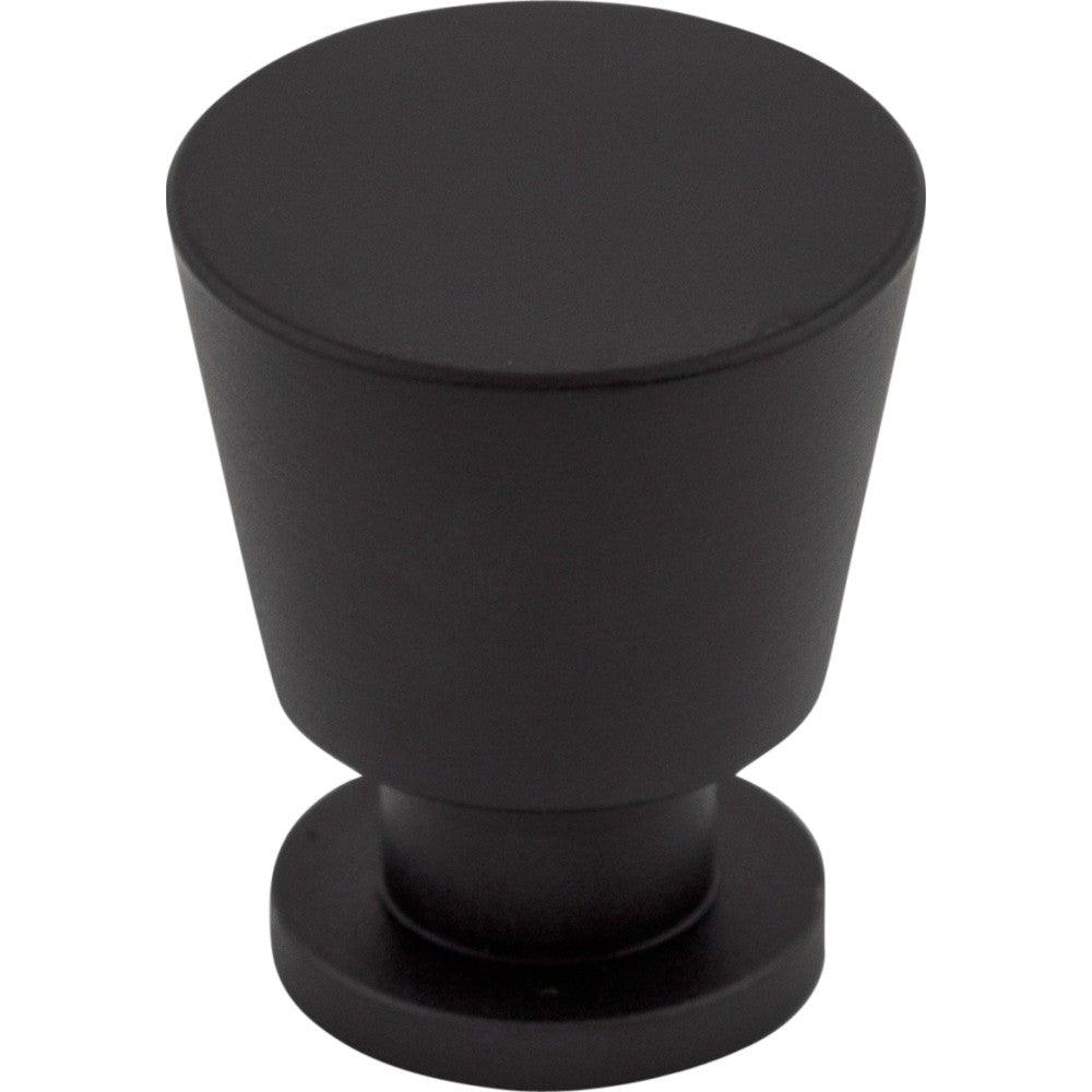 Rocks Knob by Top Knobs - Flat Black - New York Hardware