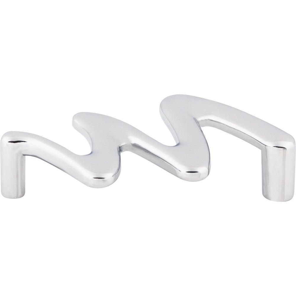 Squiggly Pull by Top Knobs - Polished Chrome - New York Hardware