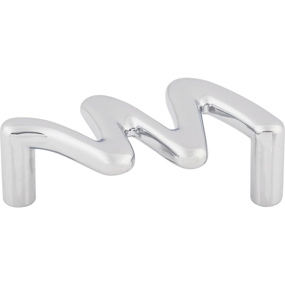 Squiggly Pull by Top Knobs - Polished Chrome - New York Hardware