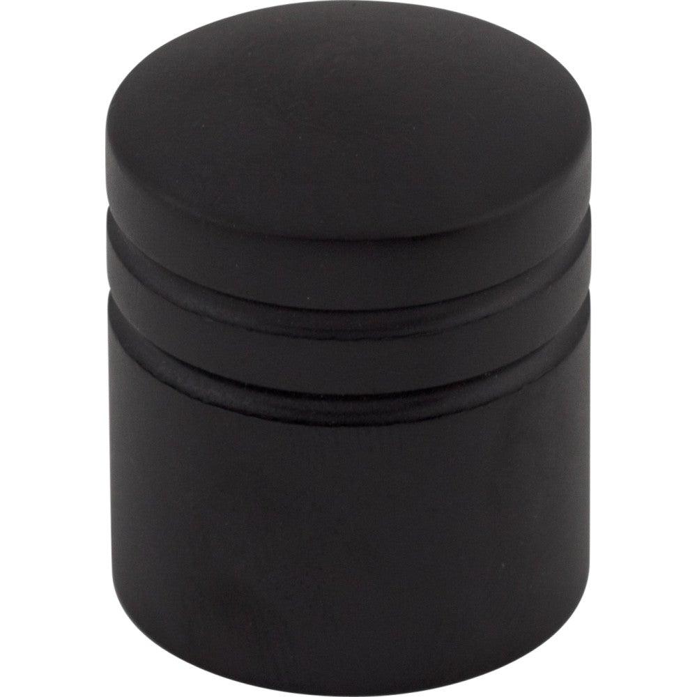 Stacked Knob by Top Knobs - Flat Black - New York Hardware