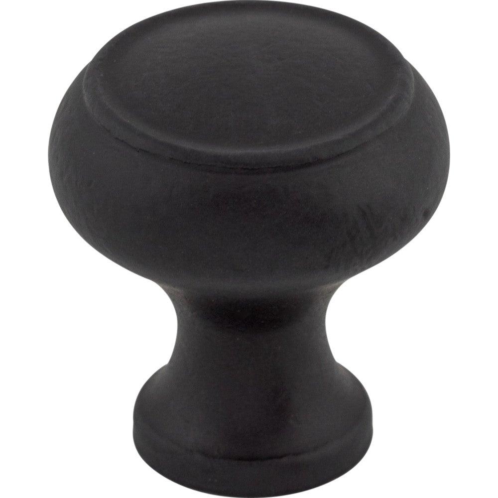 Normandy Knob by Top Knobs - Patina Black - New York Hardware