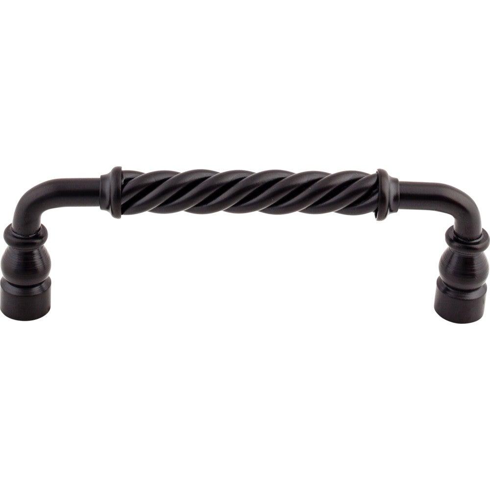 Twisted Bar-Pull by Top Knobs - Patina Black - New York Hardware