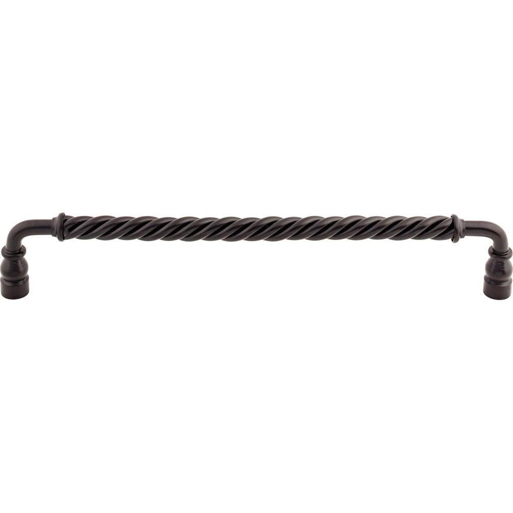 Twisted Bar-Pull by Top Knobs - Patina Black - New York Hardware