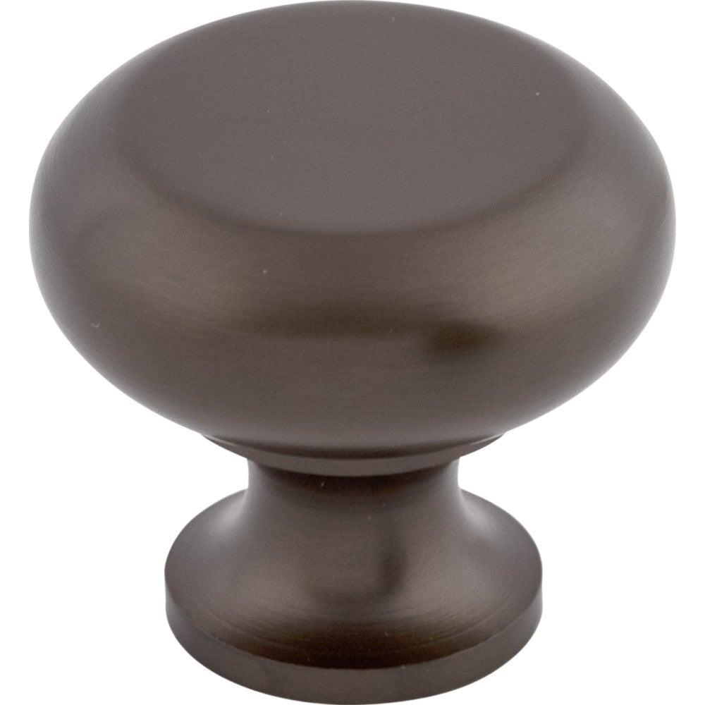Flat Faced Knob by Top Knobs - Oil Rubbed Bronze - New York Hardware
