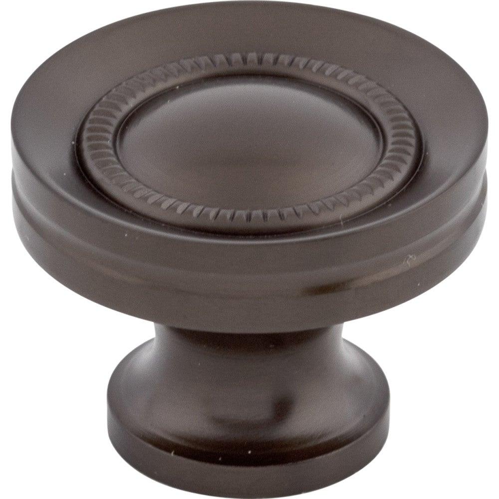 Button Knob by Top Knobs - Oil Rubbed Bronze - New York Hardware