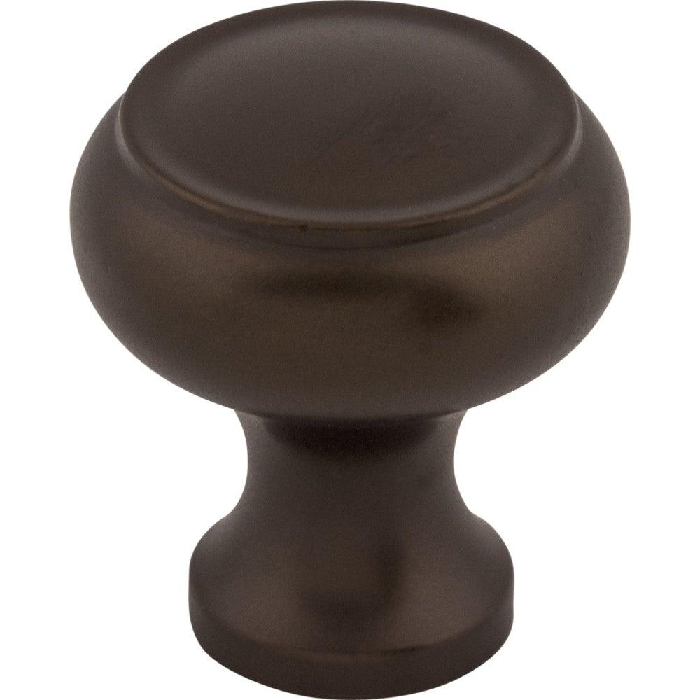 Normandy Knob by Top Knobs - Oil Rubbed Bronze - New York Hardware